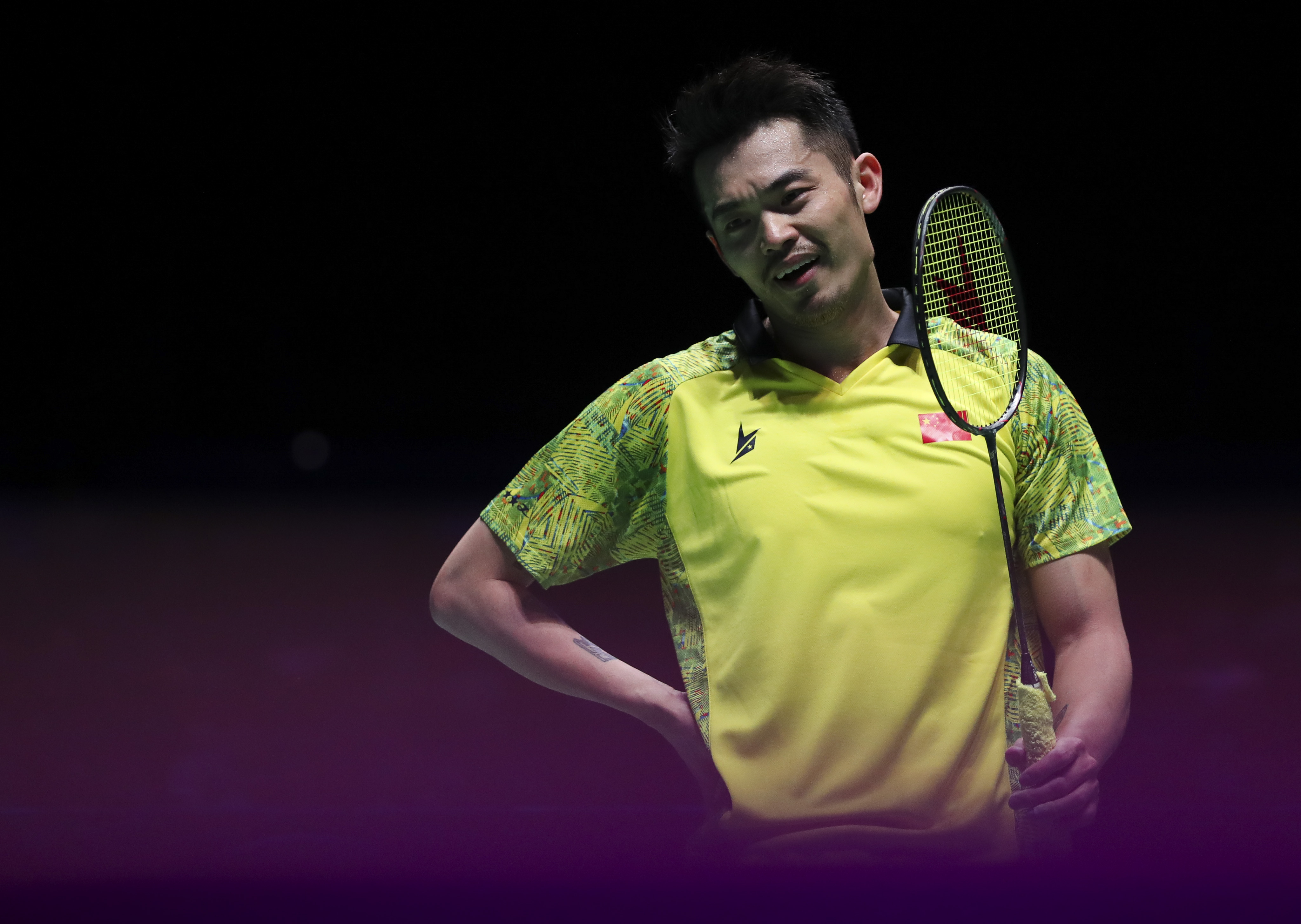 法国羽毛球队力克英格兰羽毛球队，林丹高光表现